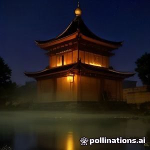 华语经典在线音乐歌单封面，复古黑胶唱片与城市夜景，华语流行黄金时代